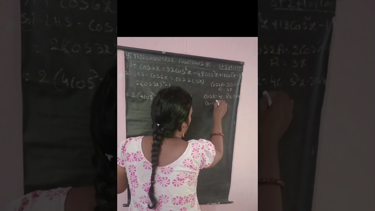 Trigonometric problem based on double and triple angle identities 