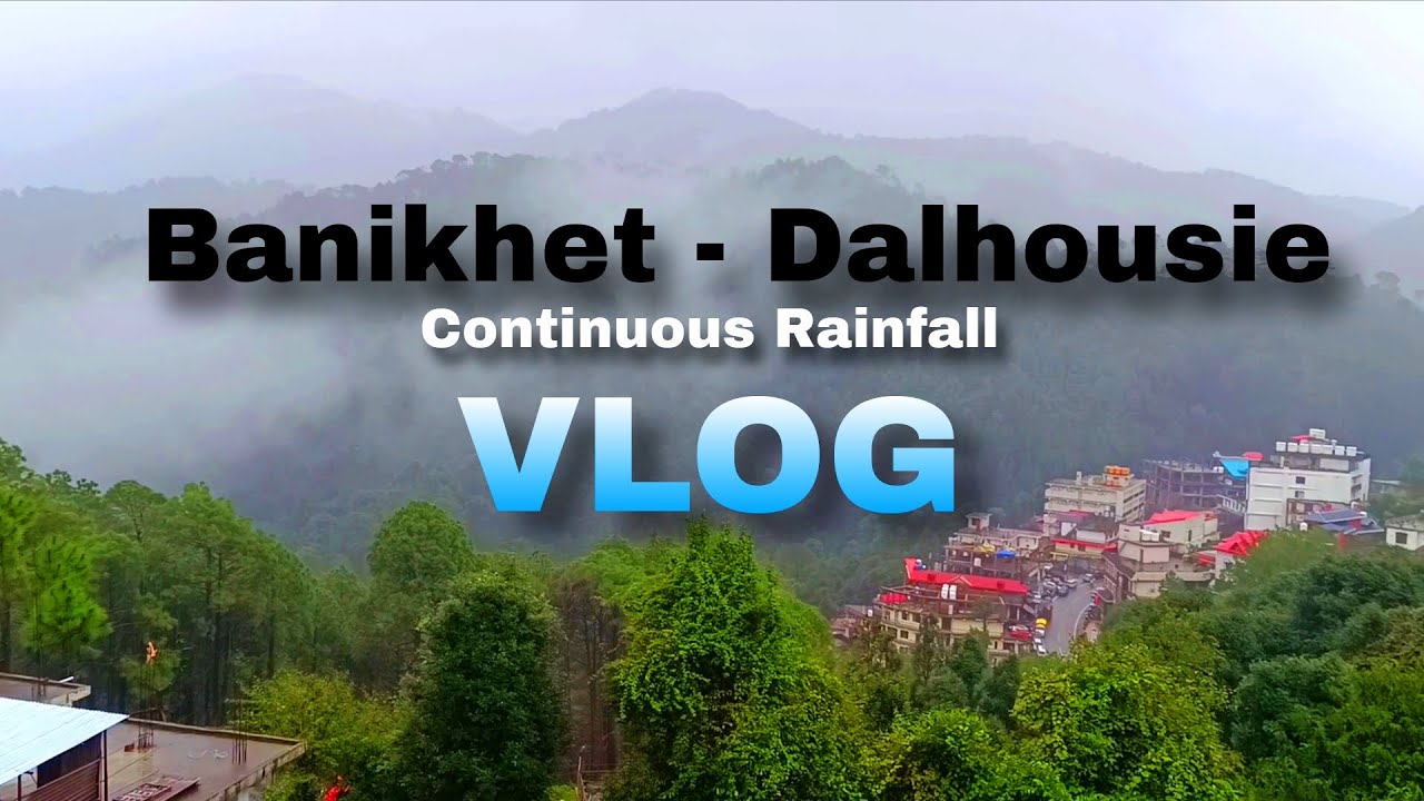 Rainy season non stop rainfall | Banikhet Dalhousie vlog #himachalwheather #banikhet_dalhousie 