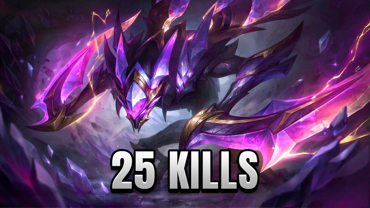 PENTAKILL Kha'Zix 25/1/5 | Vuelvo al juego.