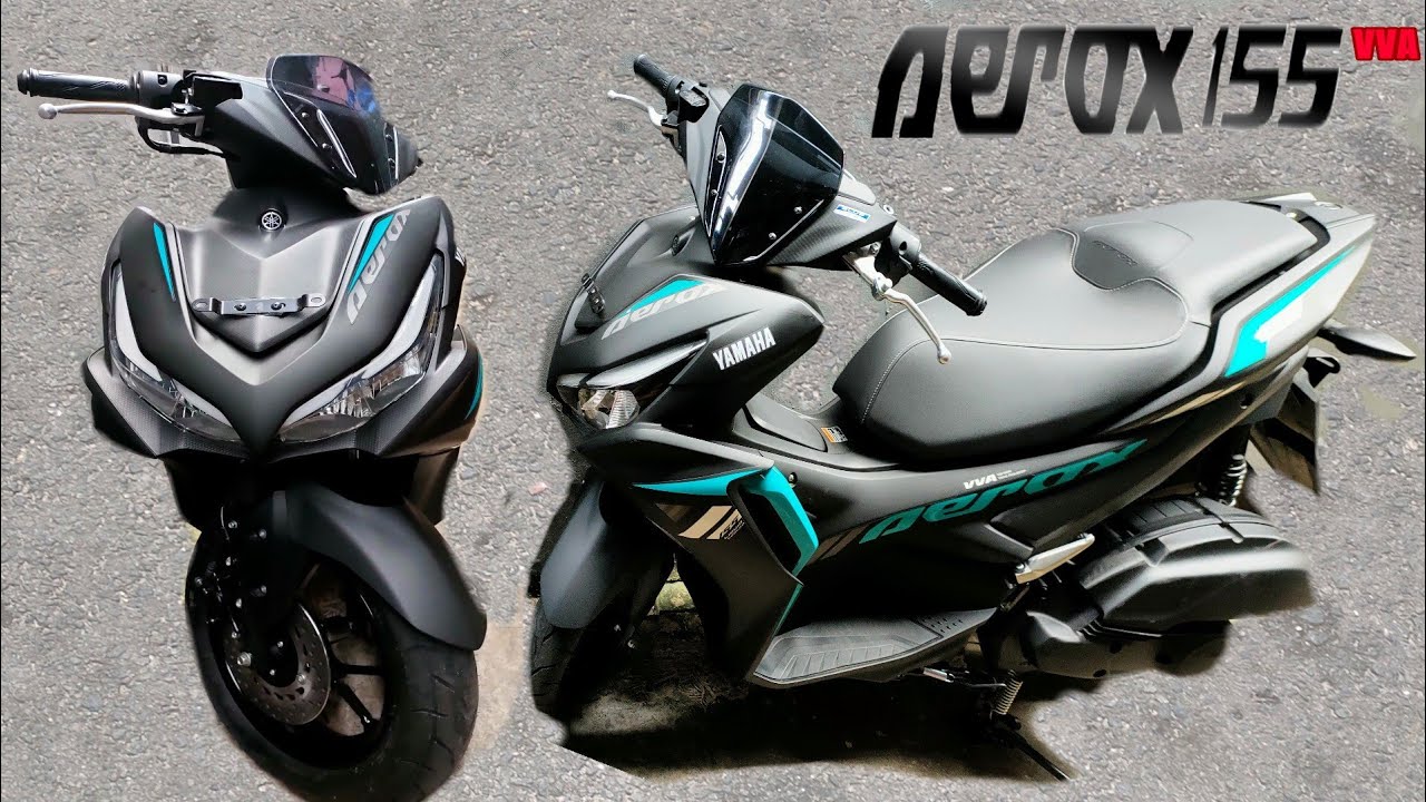 ALL NEW AEROX 155 CONNECTED  MOTOR MATIC YAMAHA BARU 155 CC NEW DESIGN