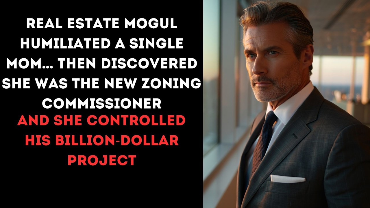 Real Estate Mogul Humiliated a Single Mom… Then Discovered She Was the New Zoning Commissioner
