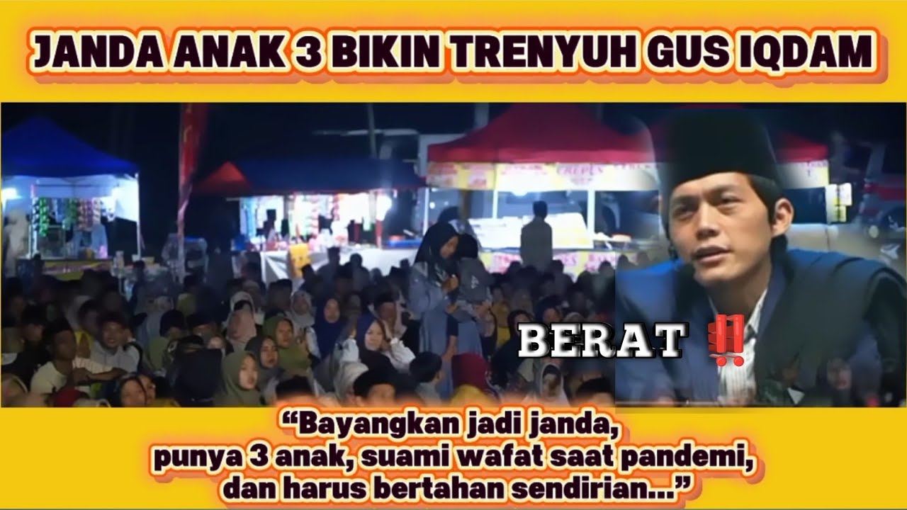 Suami Wafat Saat Pandemi, Janda Ini Hidupi 3 Anak Jualan Snack & Cari Rumput | Gus Iqdam”