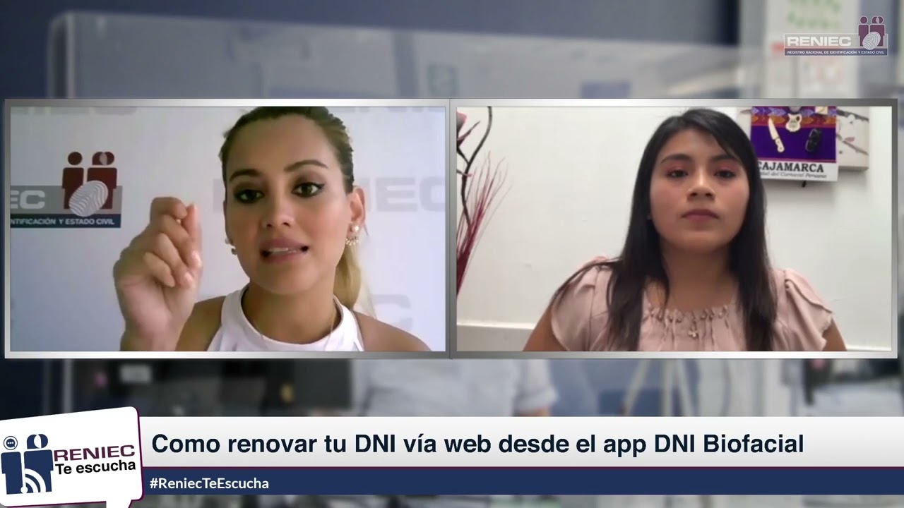 Reniec te escucha: Como renovar tu DNI por el app DNI Biofacial
