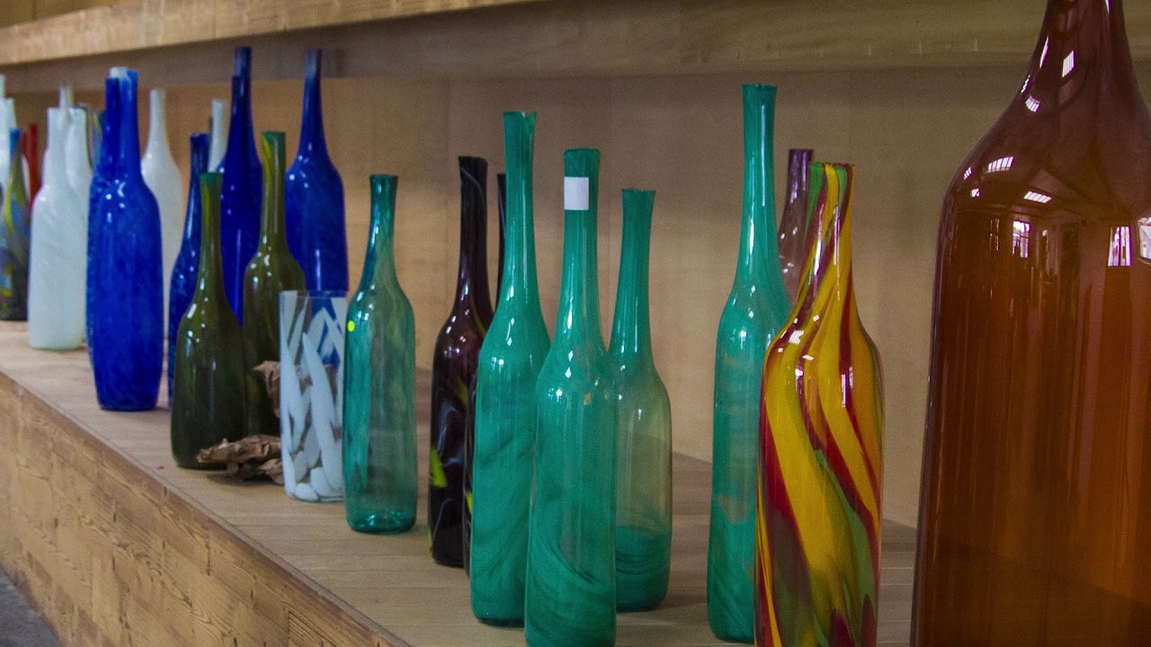 Beyer Stained Glass visits Verrerie de Saint Just Glass pt 1