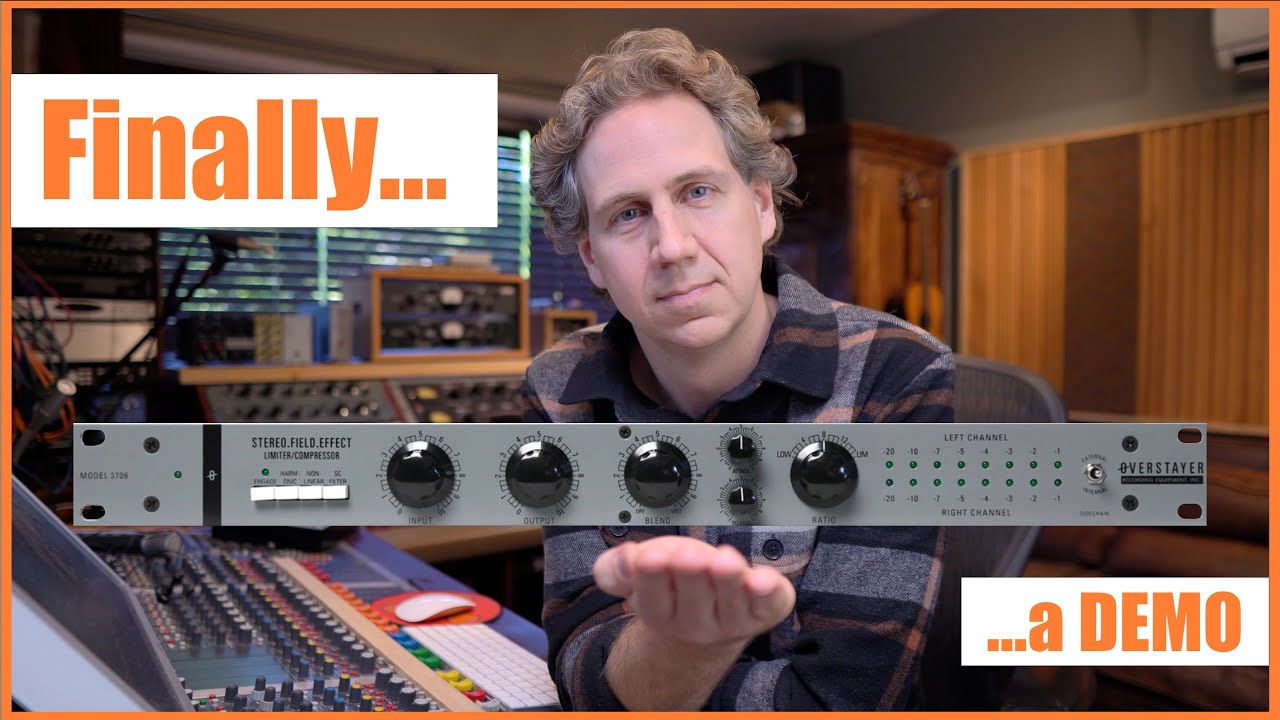 THE Drum Bus Compressor? Checking Out the Overstayer Stereo Field Effect Compressor (SFE)