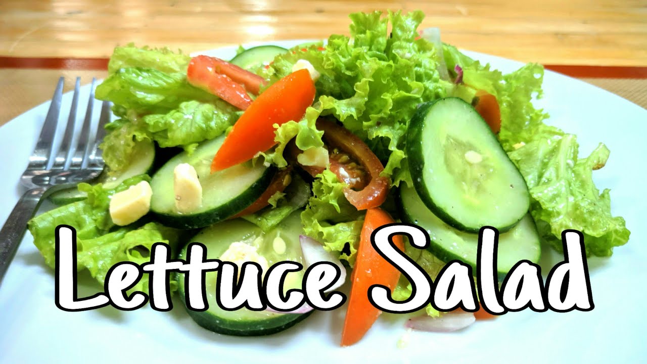 Lettuce Salad / How to make Lettuce Salad / Quick and Easy