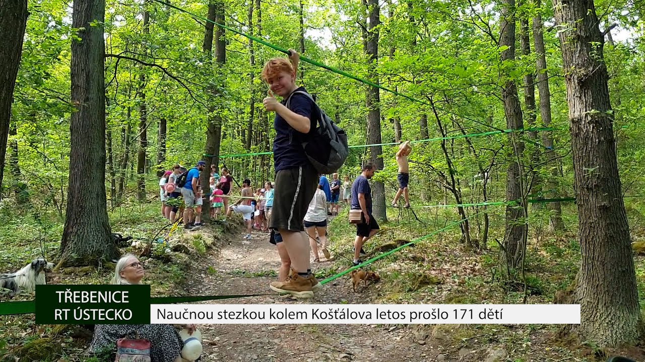 TŘEBENICE: Naučnou stezkou kolem Košťálova letos prošlo 171 dětí