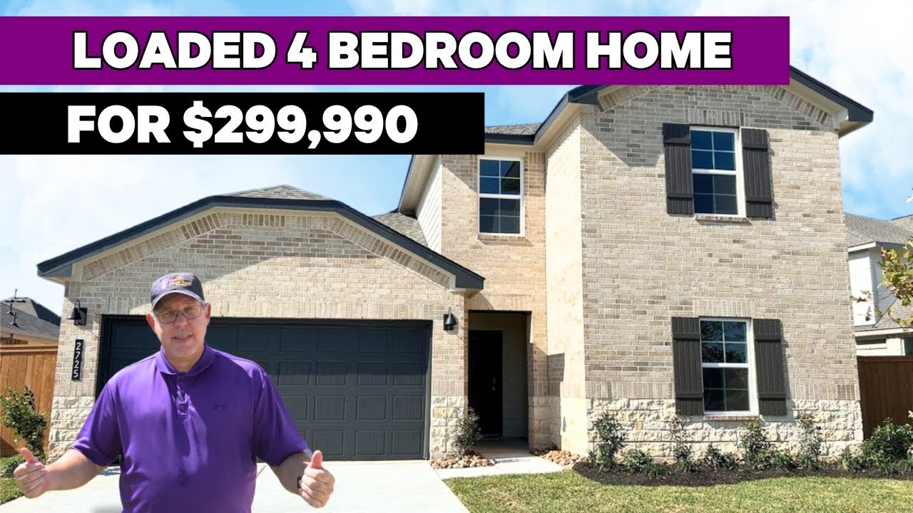 🔥 3.99% FIXED RATE + $0 Closing in New Caney TX! Tour the Midland Plan in The Canopies