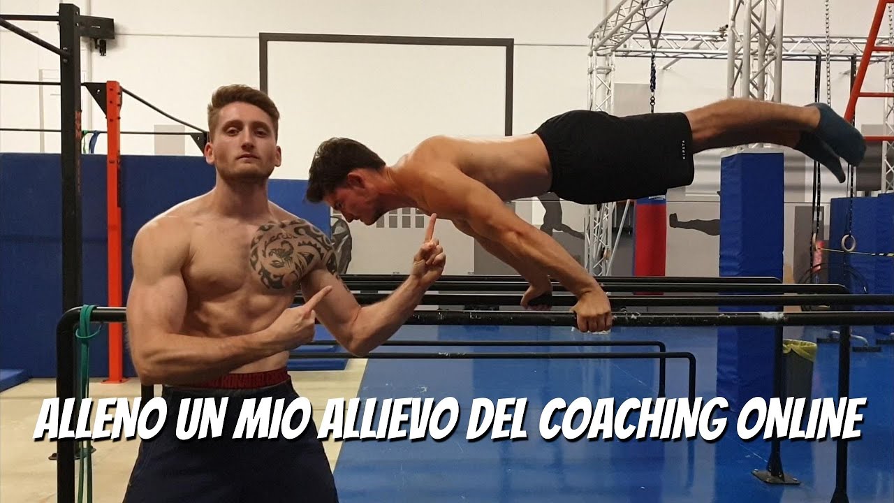 ALLENO UN MIO ALLIEVO DEL COACHING ONLINE - CALISTHENICS