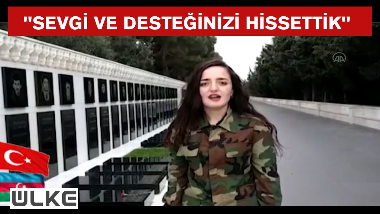 Azerbaycanlı gençler Çavuşoğlu'na teşekkür etti