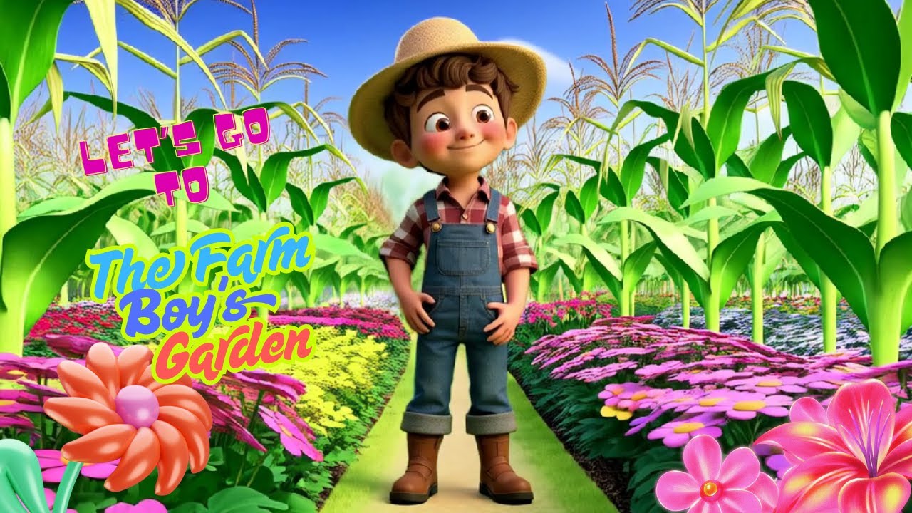 The Farm Boy’s Garden | Kids Gardening Song for Learning and Fun!