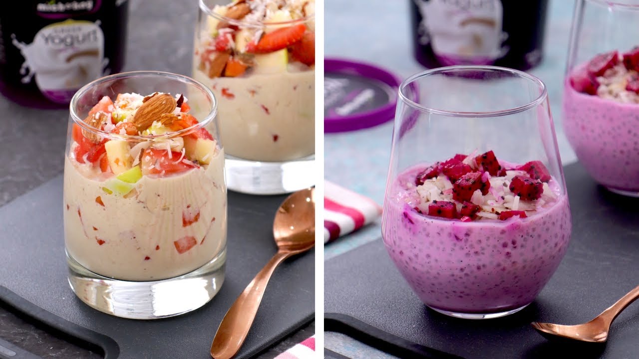 TWO yummy & healthy PARFAIT RECIPES  that will satisfy your taste buds 😋- Zeelicious Foods