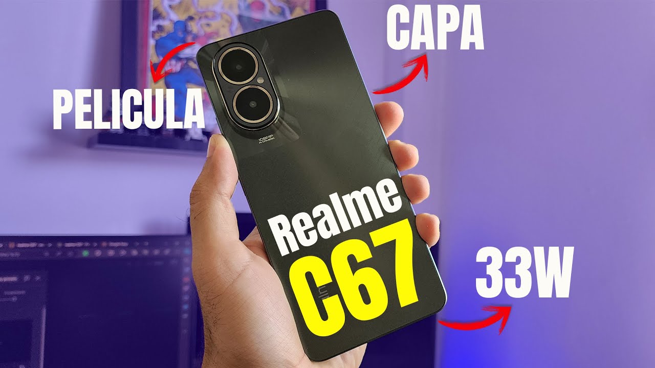 NÃO TEM CONCORRENTE | Realme C67 é imbatível: Câmera de 108mp - NFC - Snapdragon 685 - IP54