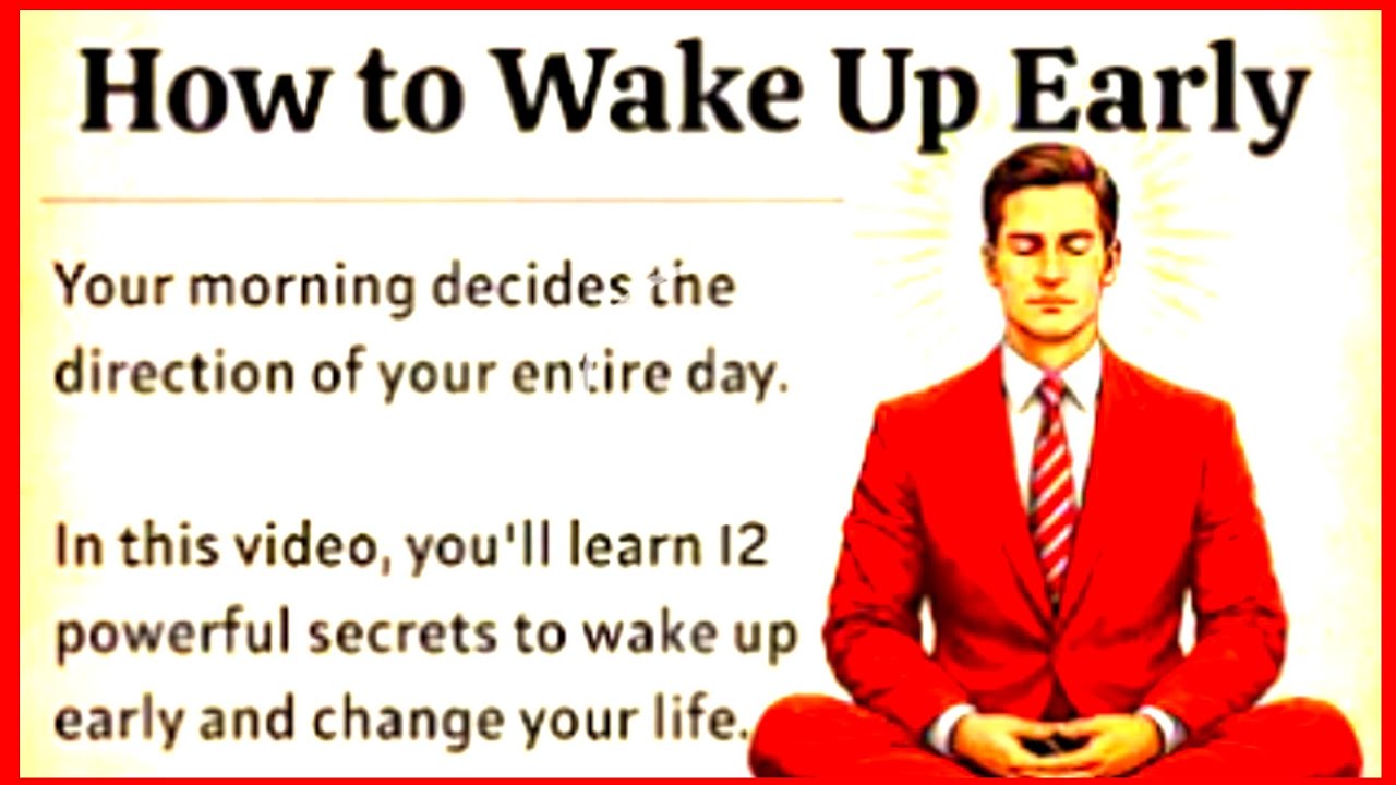 How to Wake Up Early - Master Your Mornings | Graded Reader | Improve Your English Fluency 