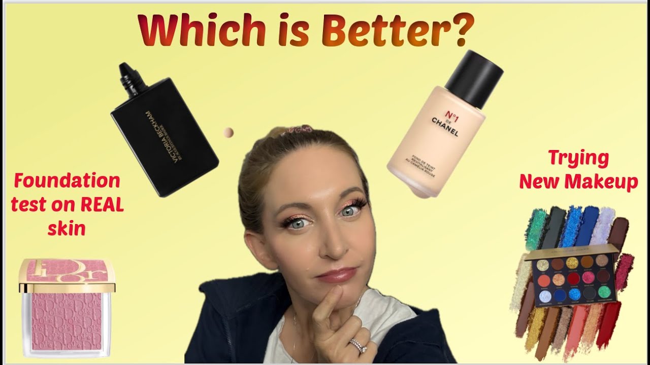 Тональный крем Victoria's Beckham против Chanel No 1 + Glaminatrix Merry Chrissy пробует новый ма...