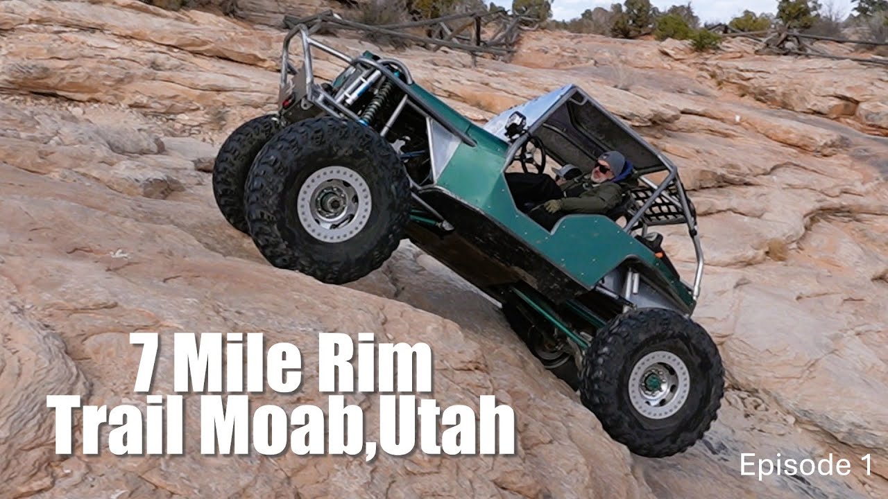 Moab's 7 Mile Rim Trail: 4x4 Off Roading Episode 1