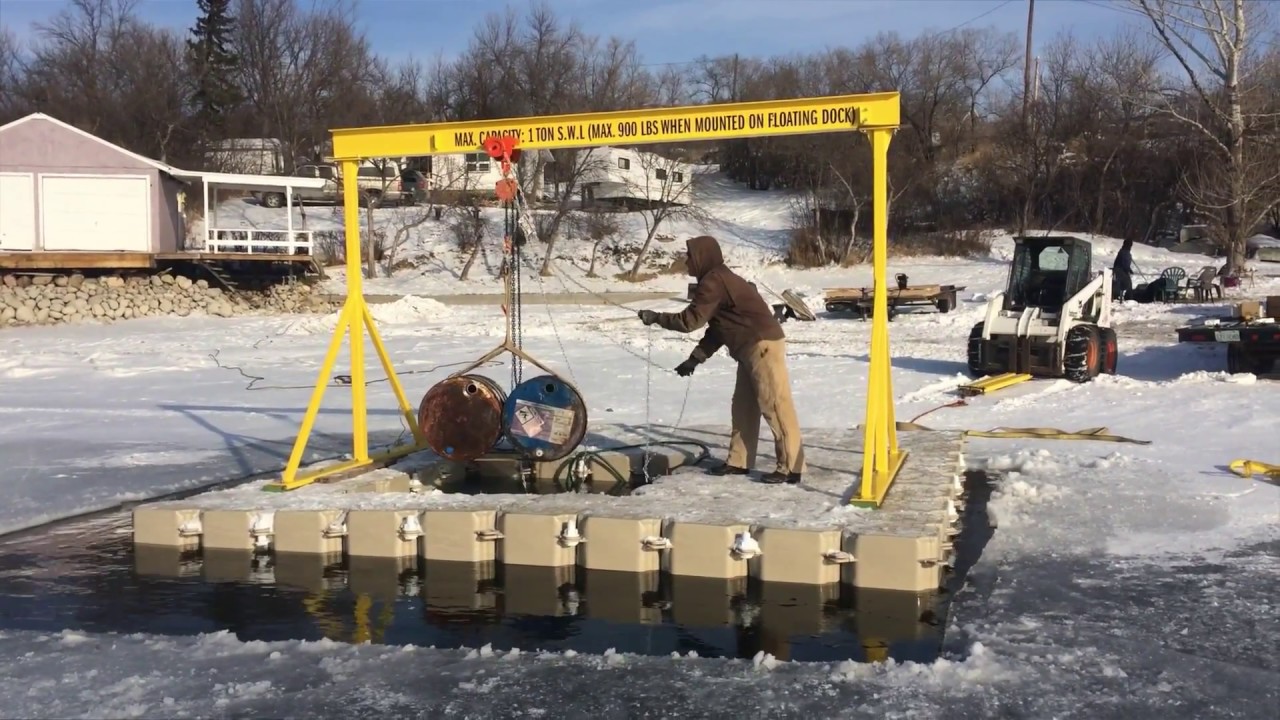 Crane Test on Candock #2