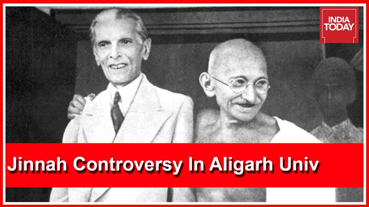 Jinnah Controversy Back In Aligarh Uni After Jinnah-Gandhi Photos Put Up