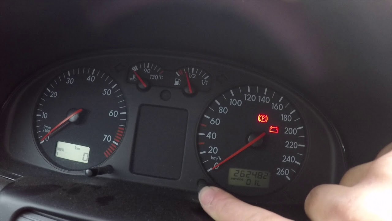 VW Passat B5 Service reset - VW Passat Service INSP RESET - VW Passat MK4 Service reset