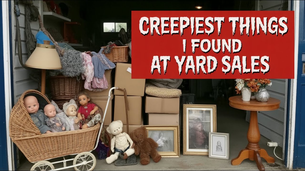5 Odd Encounters at Yard Sales That Still Bother Me Years Later