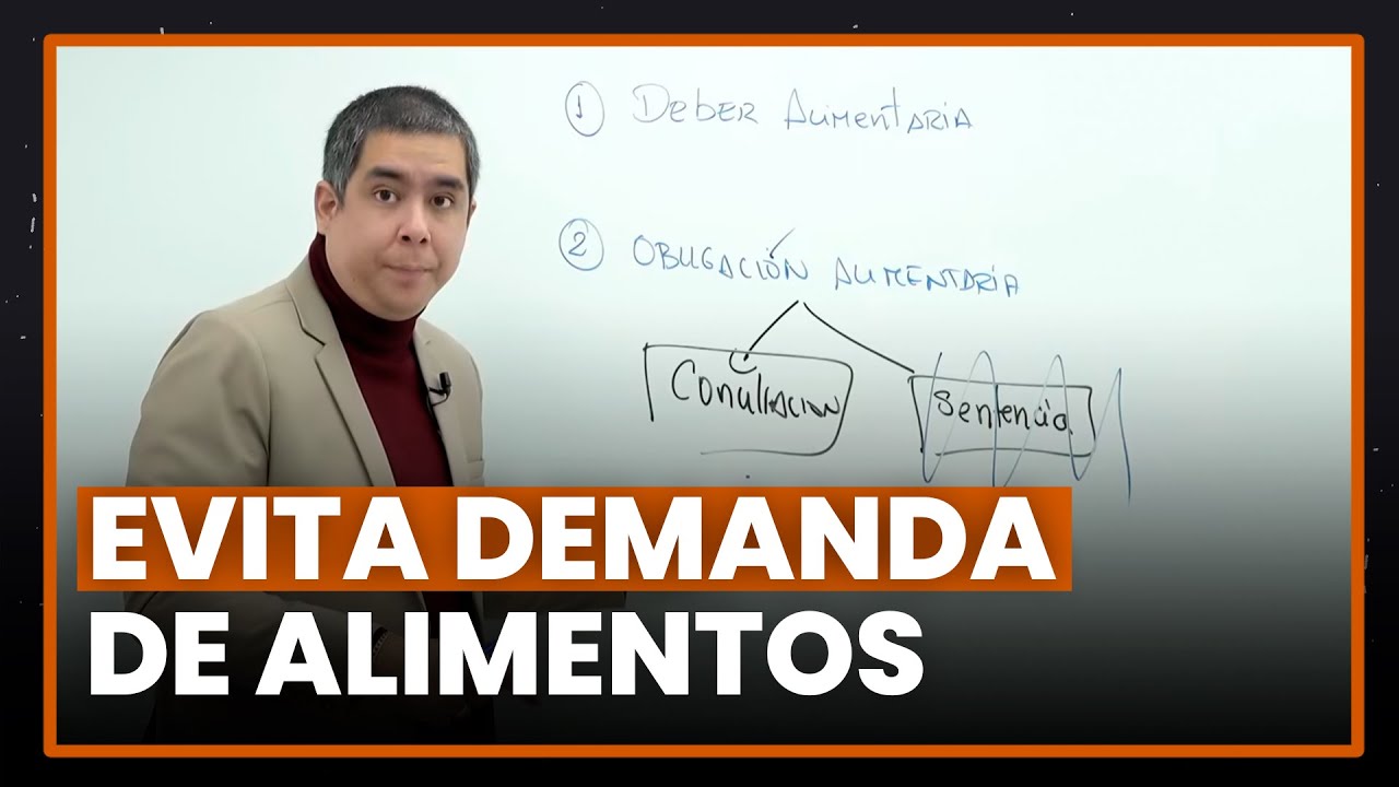 ¿Cómo puedo evitar que me demanden por alimentos? | Alerta familia