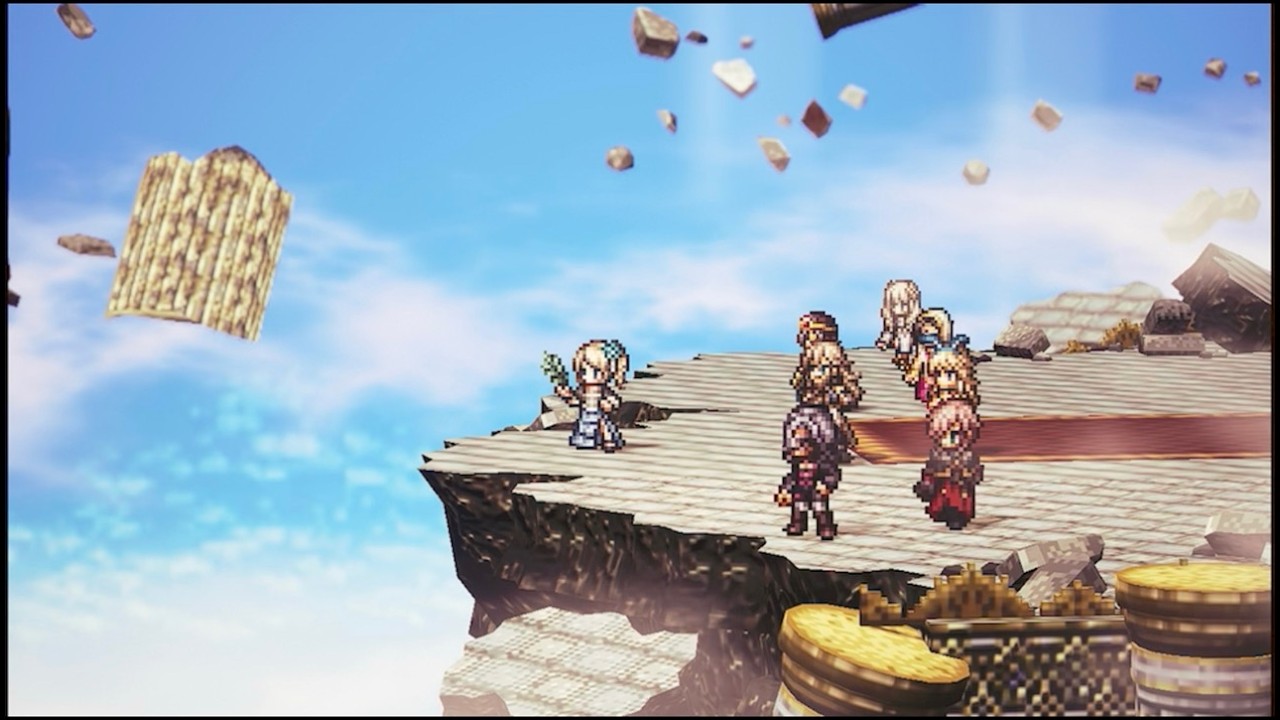 Octopath CotC | Saint Sazantos EX3 3T | Castti EX & Viola EX