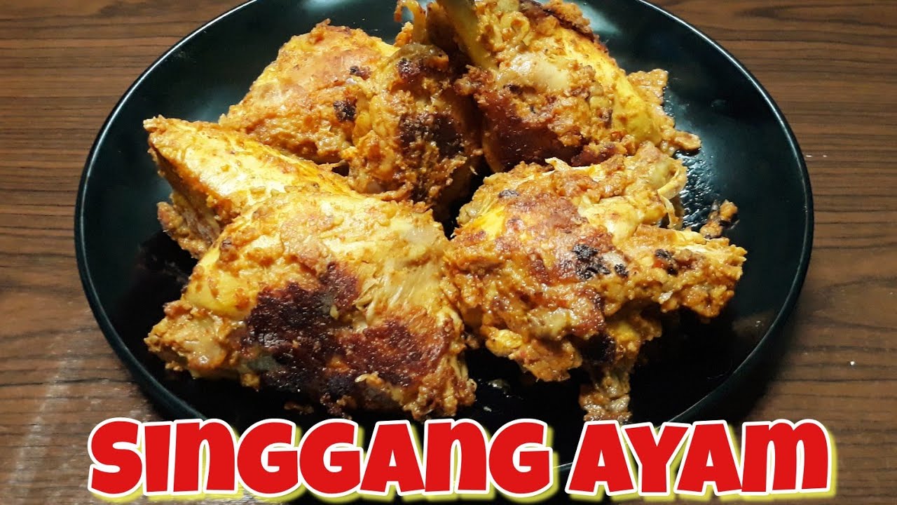 SINGGANG AYAM, LEBIH DARI SEKEDAR AYAM BAKAR BIASA, LAMAK BANAAAA....( ENAAK BANGET )