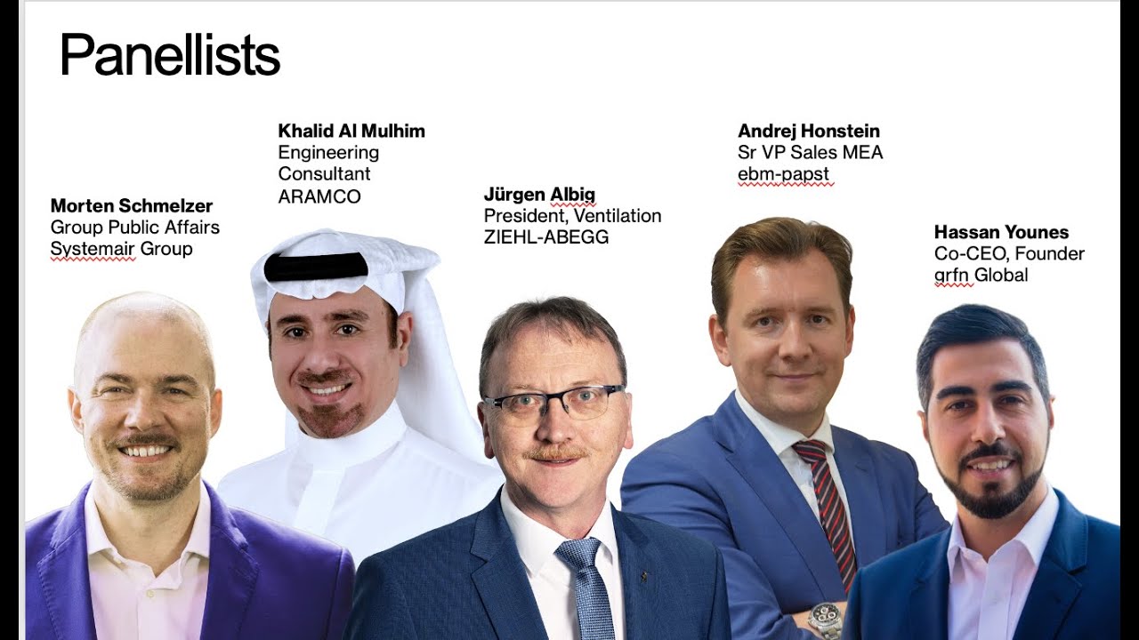 Panel 2: IAQ and Energy Efficiency Saudi Arabia