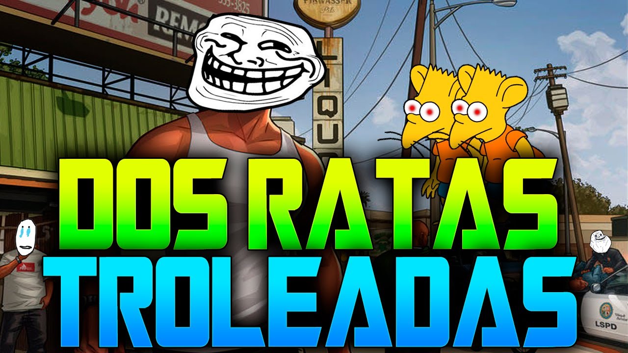GTA V - Troleando a 2 ni&ntilde;os rata | MrWikky92