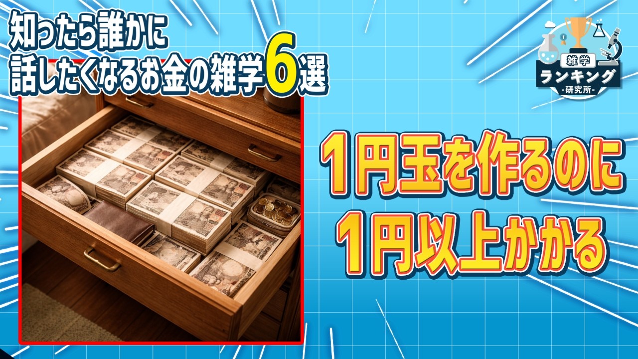 知ったら誰かに話したくなるお金の雑学6選