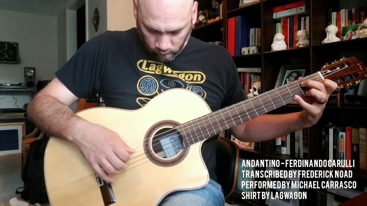 Andantino - Ferdinando Carulli (from Solo Guitar Playing Vol 1 -  Frederick Noad)