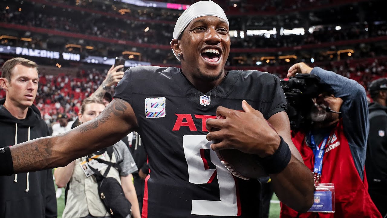 Michael Penix Jr. highlights from 313 yard game vs. Commanders