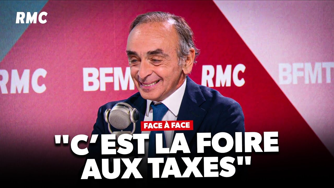 Imp&ocirc;ts, RN, Alg&eacute;rie... &Eacute;ric Zemmour invit&eacute; du Face &agrave; Face d'Apolline de Malherbe