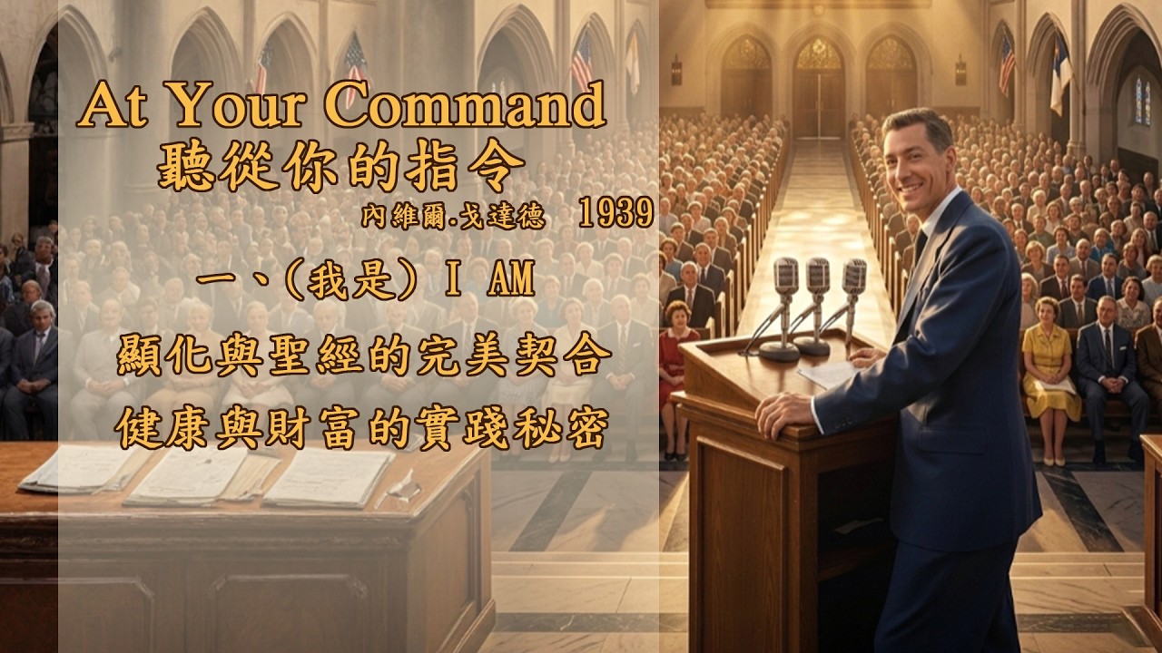 找回內在的神性力量《聽從你的吩咐》第一章：(我是) 沉浸式有聲書 #內維爾戈達德 #顯化法則