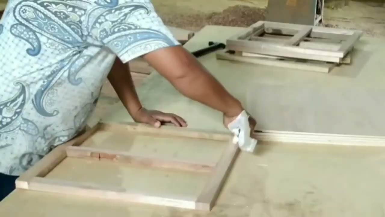 assemble a minimalist wardrobe from plywood#merangkai lemari minimalis#mimi perabot