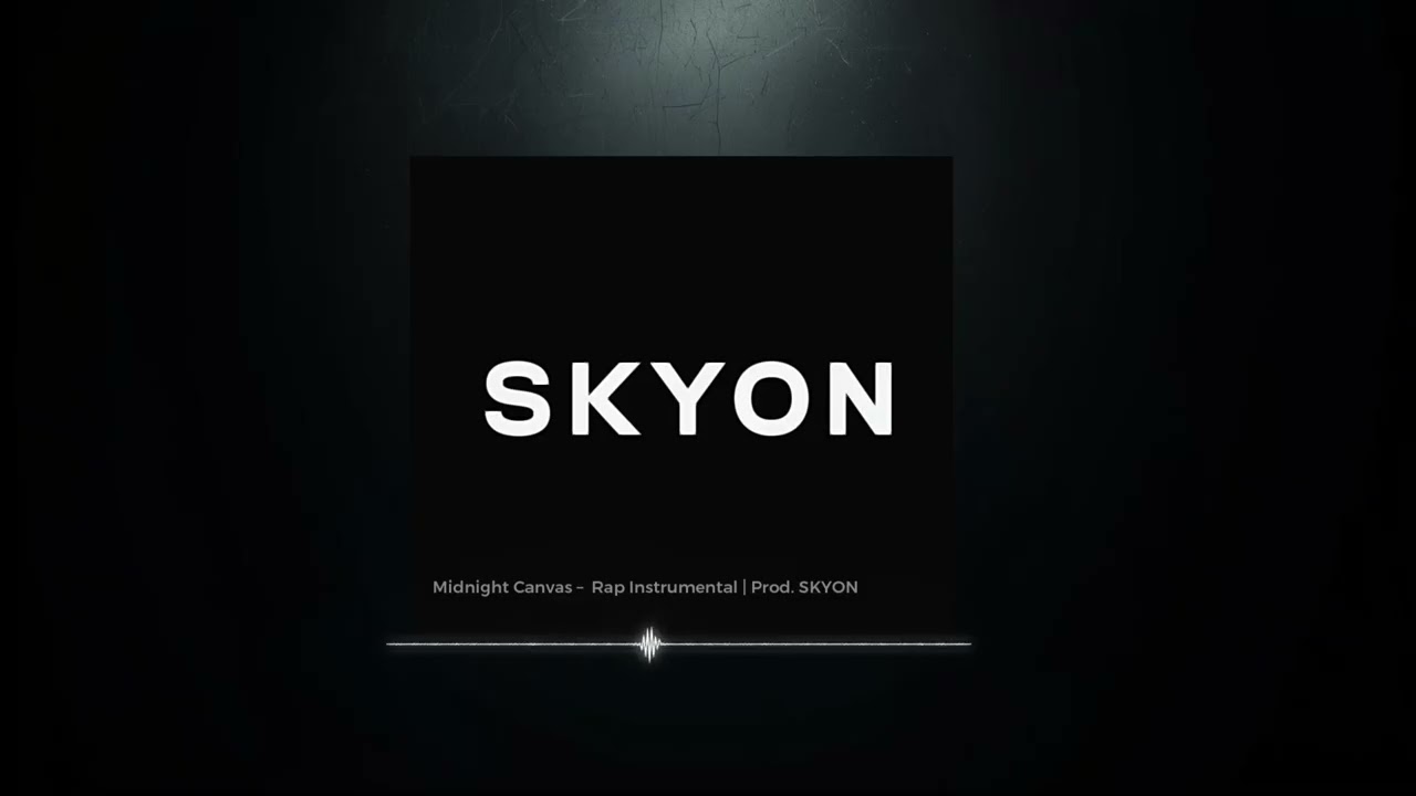 Midnight Canvas – Rap Instrumental | Prod. SKYON