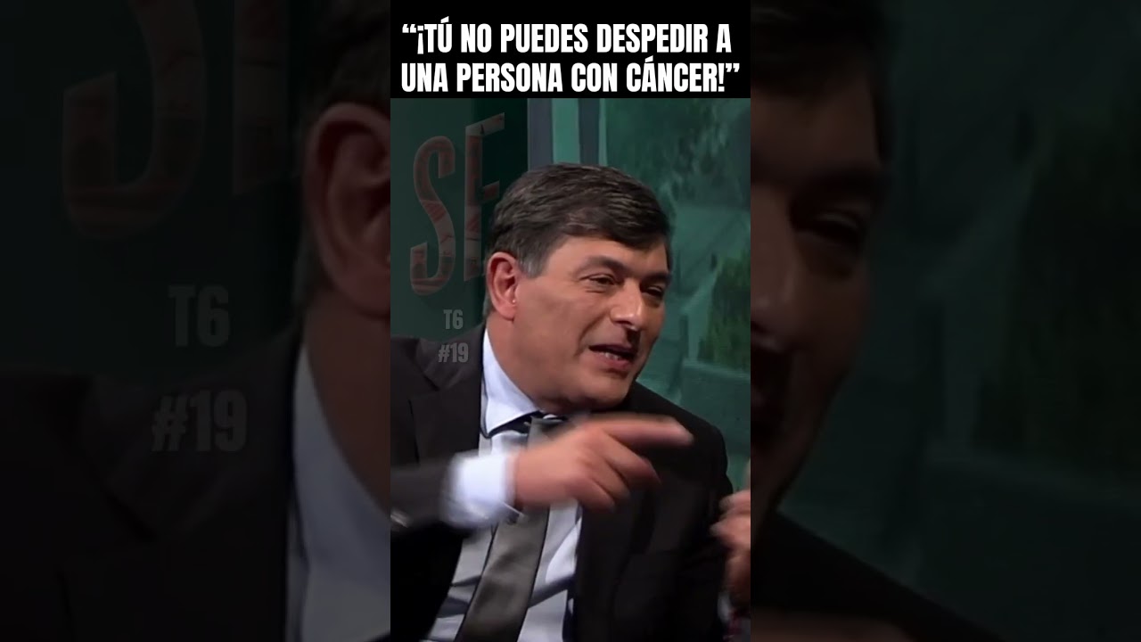 Parisi &ldquo;&iexcl;T&uacute; no puedes despedir a una persona con c&aacute;ncer!&rdquo; | Sin Filtros T6 #19
