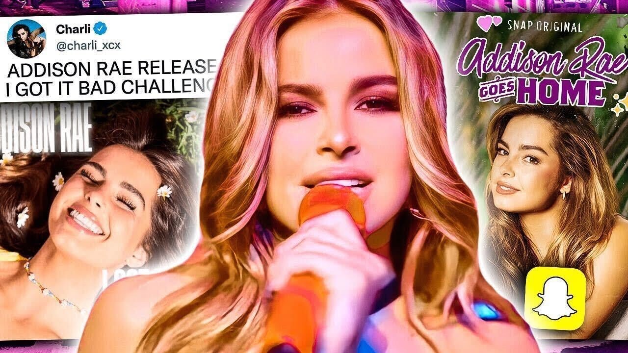 y’all.. Addison rae can ACTUALLY sing now?!?!