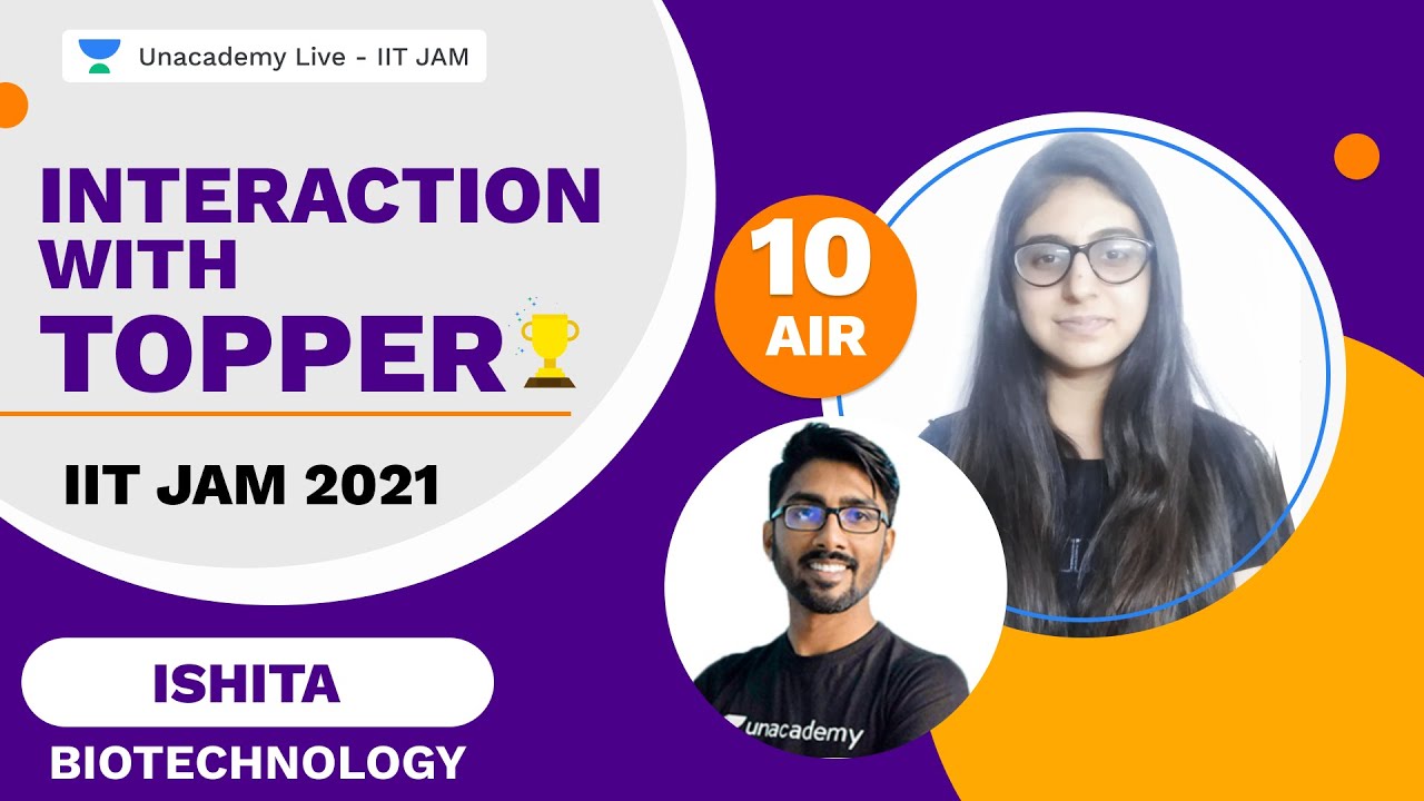 IIT JAM 2021 | Topper's Interview | AIR 10 Bio-Technology | Ishita Talwar