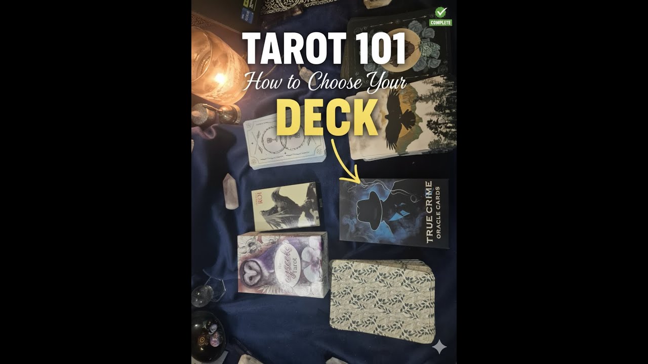 Crystal Picked My Tarot Deck