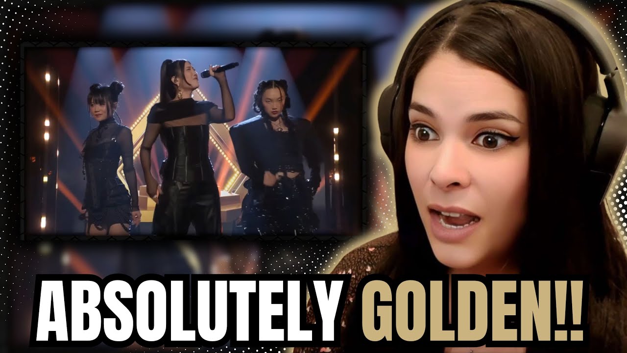 Реакция KPOP Demon Hunters на Golden Live 🌟 Это выступление на Tonight Show было чистым золотом!