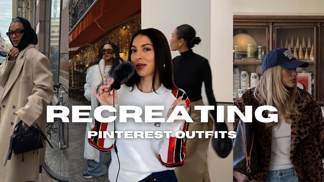Is it cute or is it just pinterest? | Recreating Pinterest Outfits (cute winter outfit inspo)