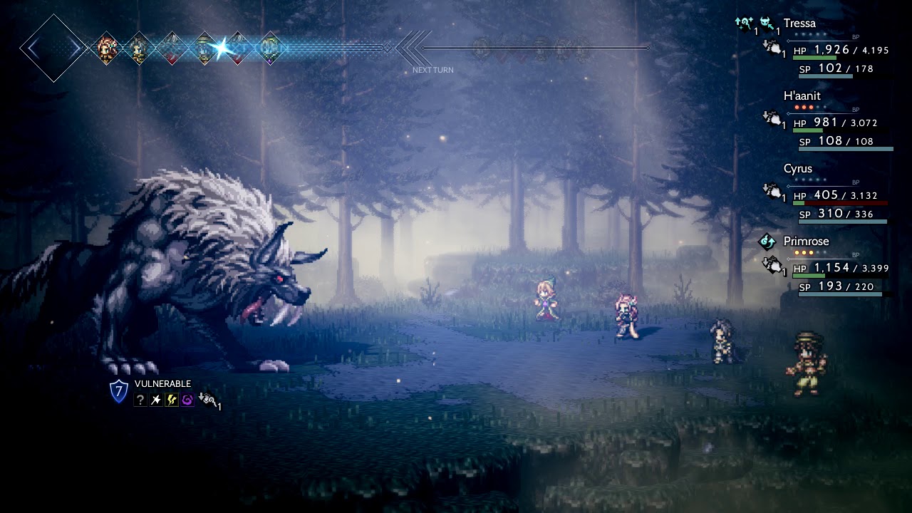 Octopath Traveler - Managarmr kill
