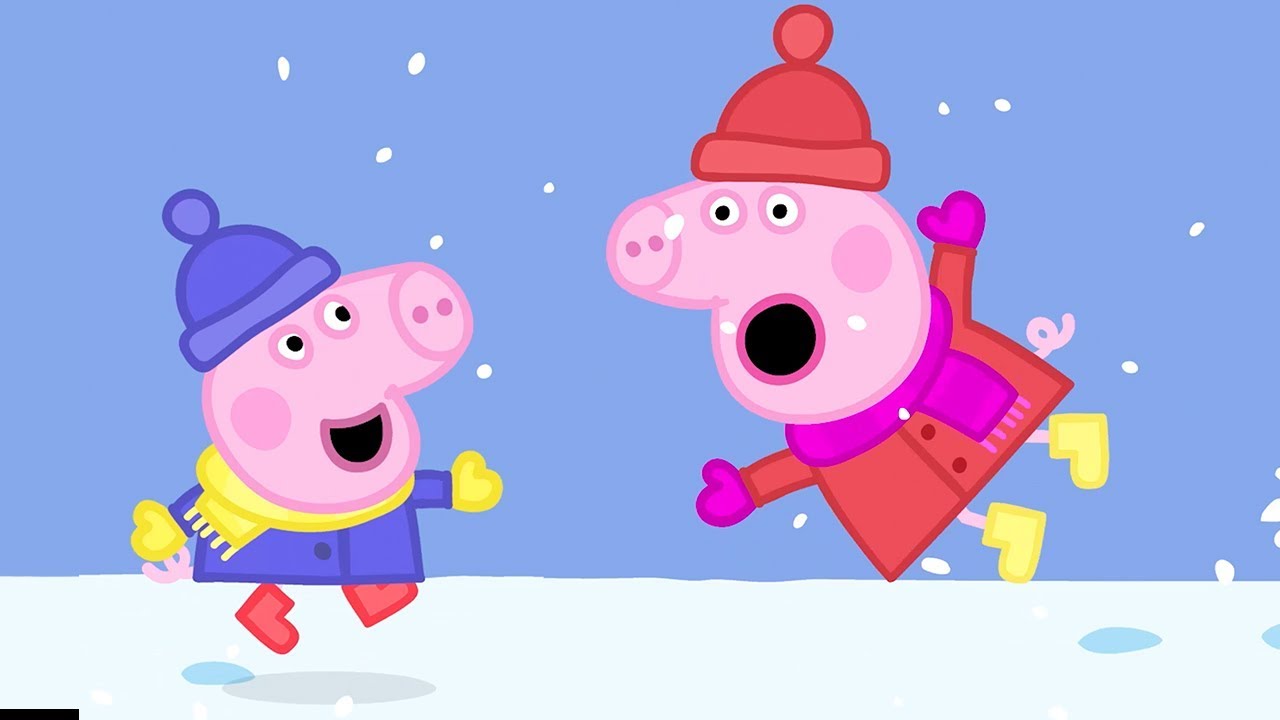 Peppa Pig Italiano - Divertimento sulla neve con Peppa Pig e George! | Cartoni Animati
