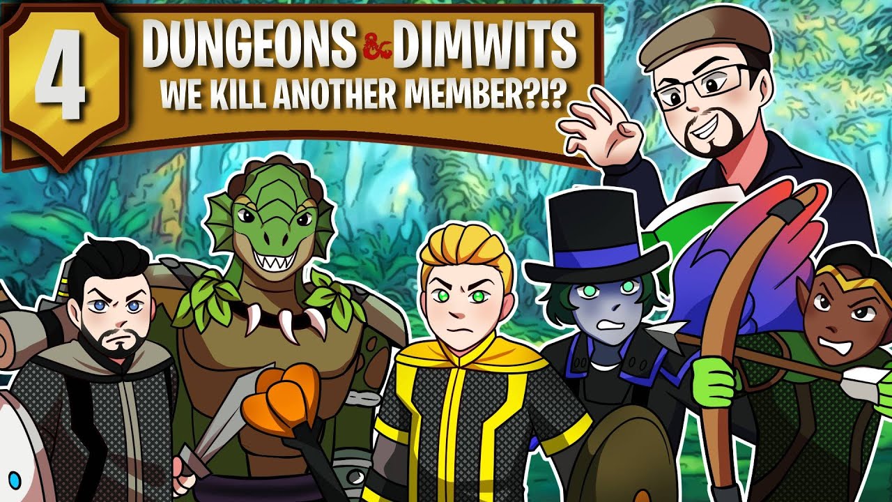 Dungeons & Dimwits Season 2 Eps. 4 - We Killed Another Party Member!?!? (D&D 5e Campaign)