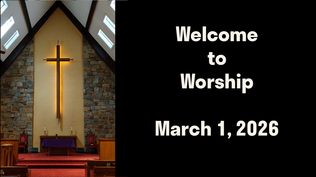 Colesville Presbyterian Church Live-stream,   Sunday Service, March 1, 2025