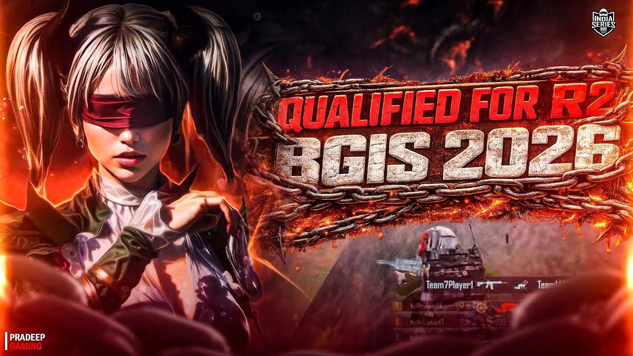 Qualified for BGIS Round 2 🧿✅ || Endzone Highlights✨🌪️ || No1Pradeep4🇮🇳 @kraftonindiaesports 