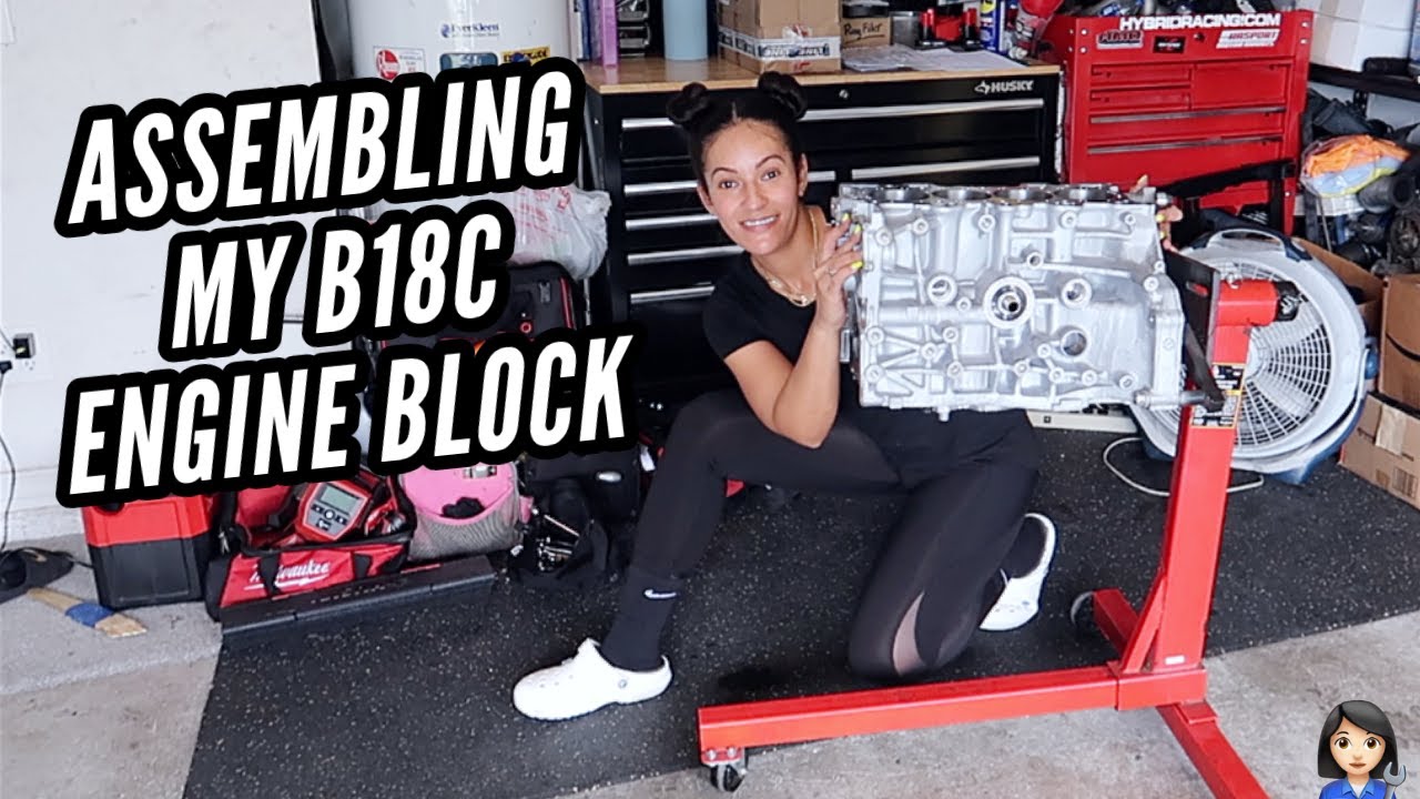 Assembling my B18C Engine Block