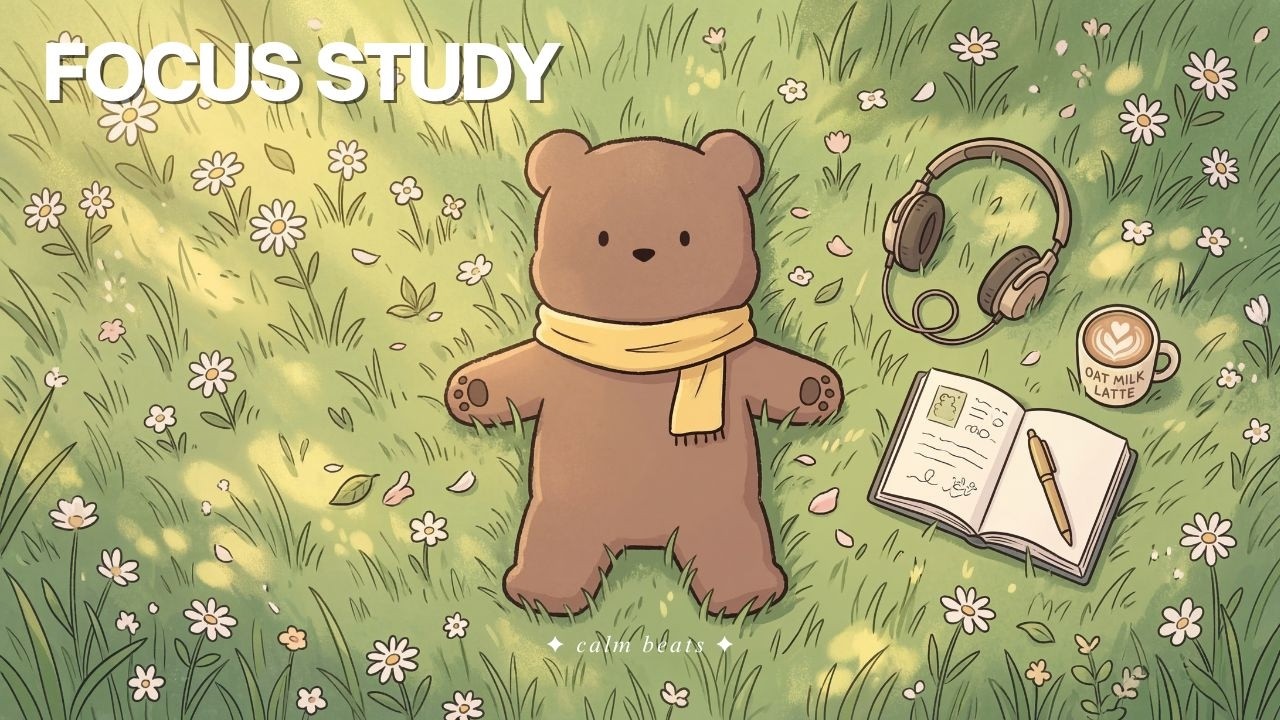 Spring Focus Study Playlist 🌼 Calm Lofi Beats for Studying & Relaxing