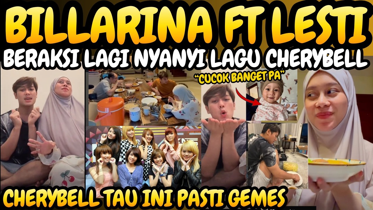 Bukan Leslar namanya kalau gk gesrek gini, nyanyi lagunya Cherybell, Lesti Billar bikin ngakak